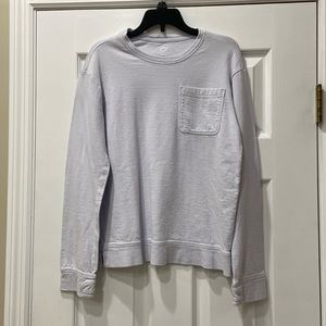 Athleta girl, lightweight stream blue pullover size XXL/16